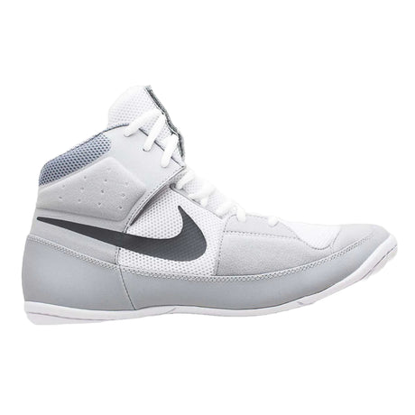 White/Grey Nike Fury Wrestling Boots   