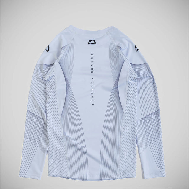 Manto Flow Long Sleeve Rash Guard White