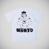 Manto Lutek Bjj T-Shirt Beyaz