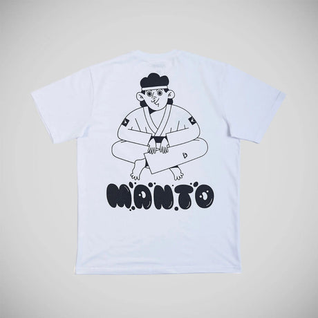 Manto Lutek Bjj T-Shirt Beyaz