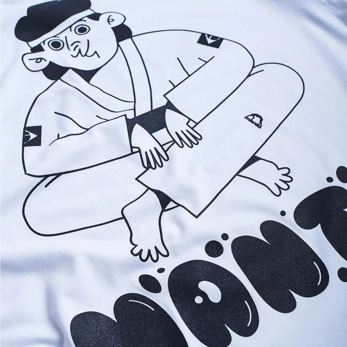 Manto Lutek Bjj T-Shirt Beyaz