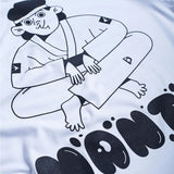 Manto Lutek Bjj T-Shirt Beyaz