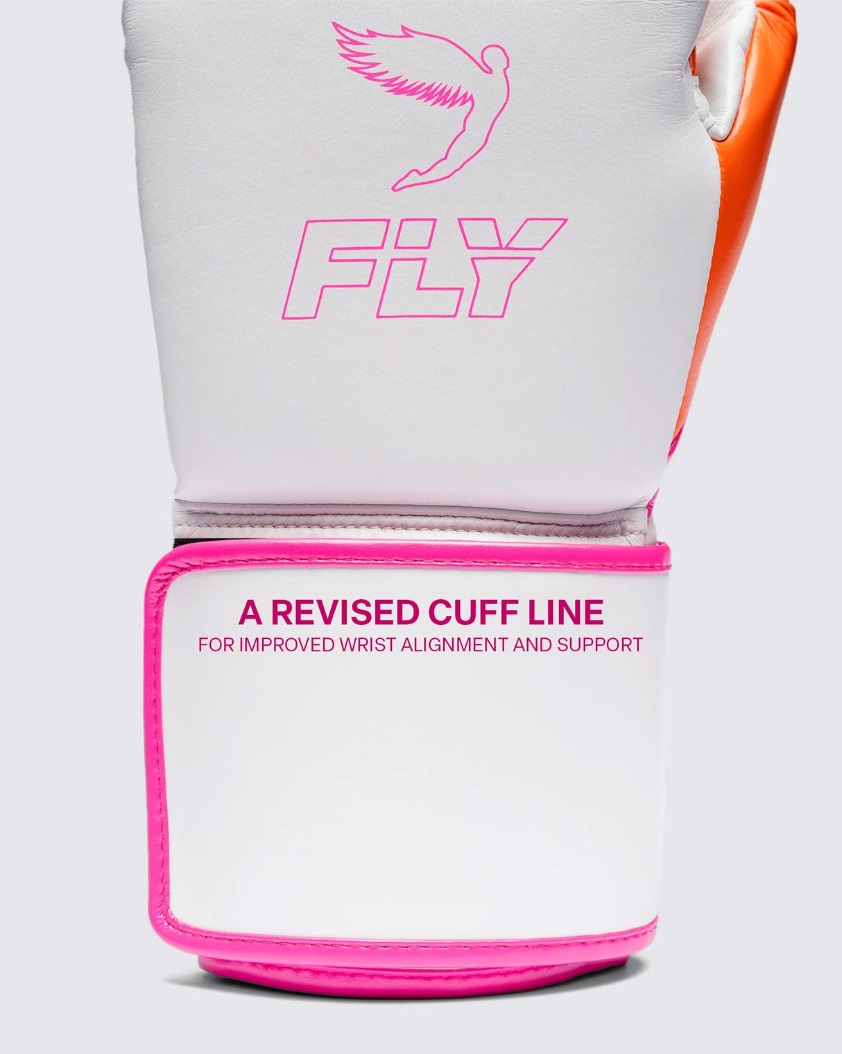 Fly Superloop Pro X 2 Boxing Gloves Knockout Pink/Orange