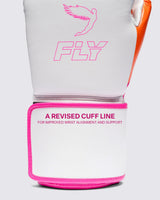 Fly Superloop Pro X 2 Boxing Gloves Knockout Pink/Orange