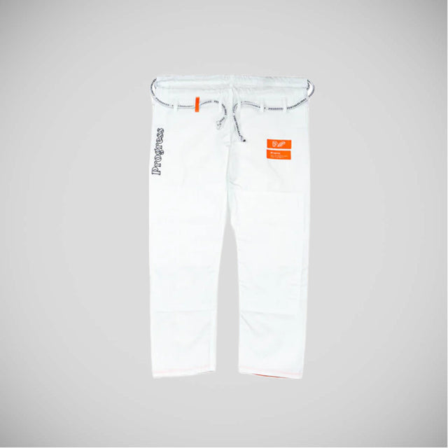 Progress Featherlight Lightweight Competition BJJ Gi White