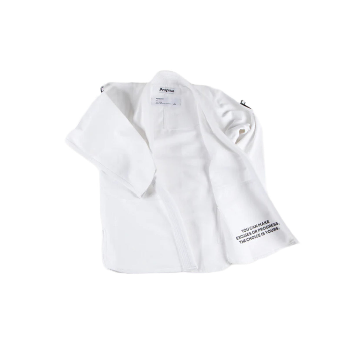 Progress The Academy BJJ Gi White