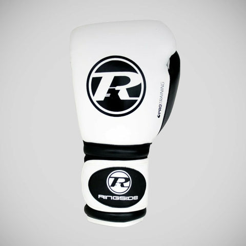 White Ringside Pro Training G1 Boxing Gloves