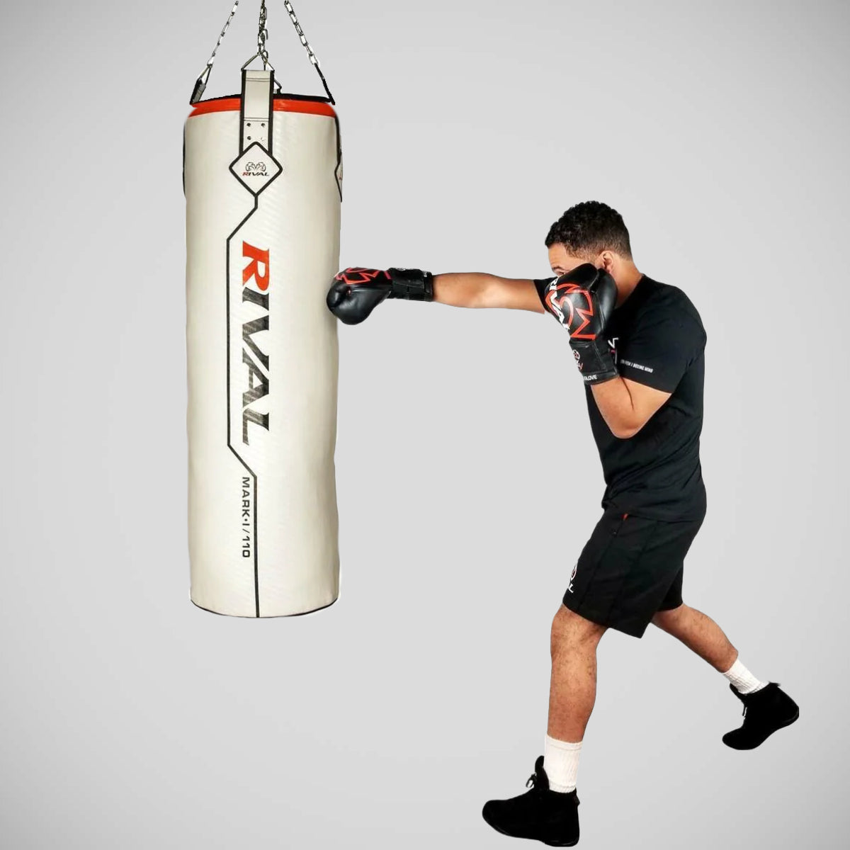 White Rival Mark I 110lbs Heavy Bag   