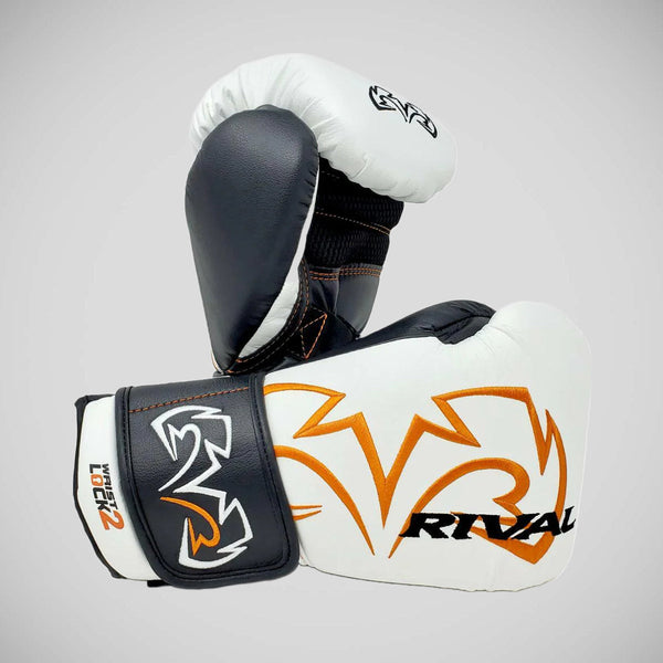 Rival RB11 Evolution Bag Gloves White from Made4Fighters