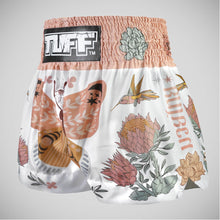 White TUFF Sport MS678 The Origin of Hope Muay Thai Shorts