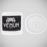 White Venum 2.5m Boxing Hand Wraps   