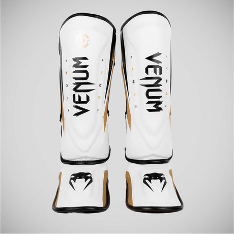 Venum Elite Evo Shinguards White
