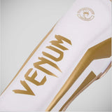 Venum Elite Stand Up Shin Guards White