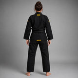 Fumetsu Womens Ghost V-Lite BJJ Gi Black/Yellow