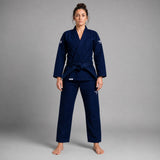 Fumetsu Womens Ghost V-Lite BJJ Gi Navy