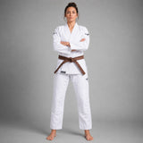 Fumetsu Womens Ghost V-Lite BJJ Gi White/Black