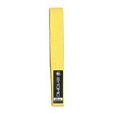 Yellow Bytomic Solid Colour Martial Arts Belt