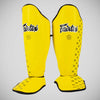Fairtex SP5 Shin Guards Yellow