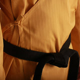 노란색 무토 태척 poomsae 하이 댄 유니폼