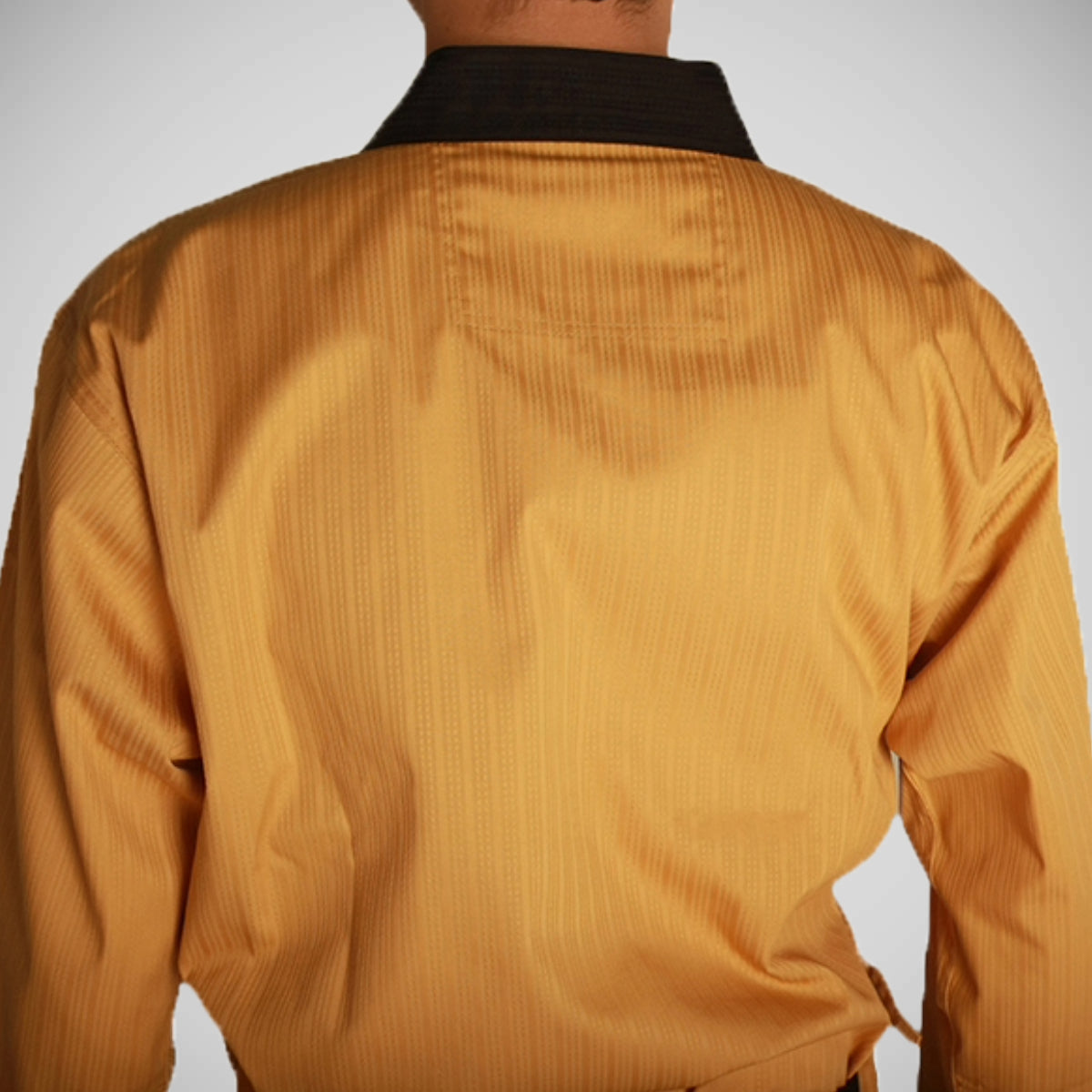 노란색 무토 태척 poomsae 하이 댄 유니폼