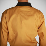 노란색 무토 태척 poomsae 하이 댄 유니폼