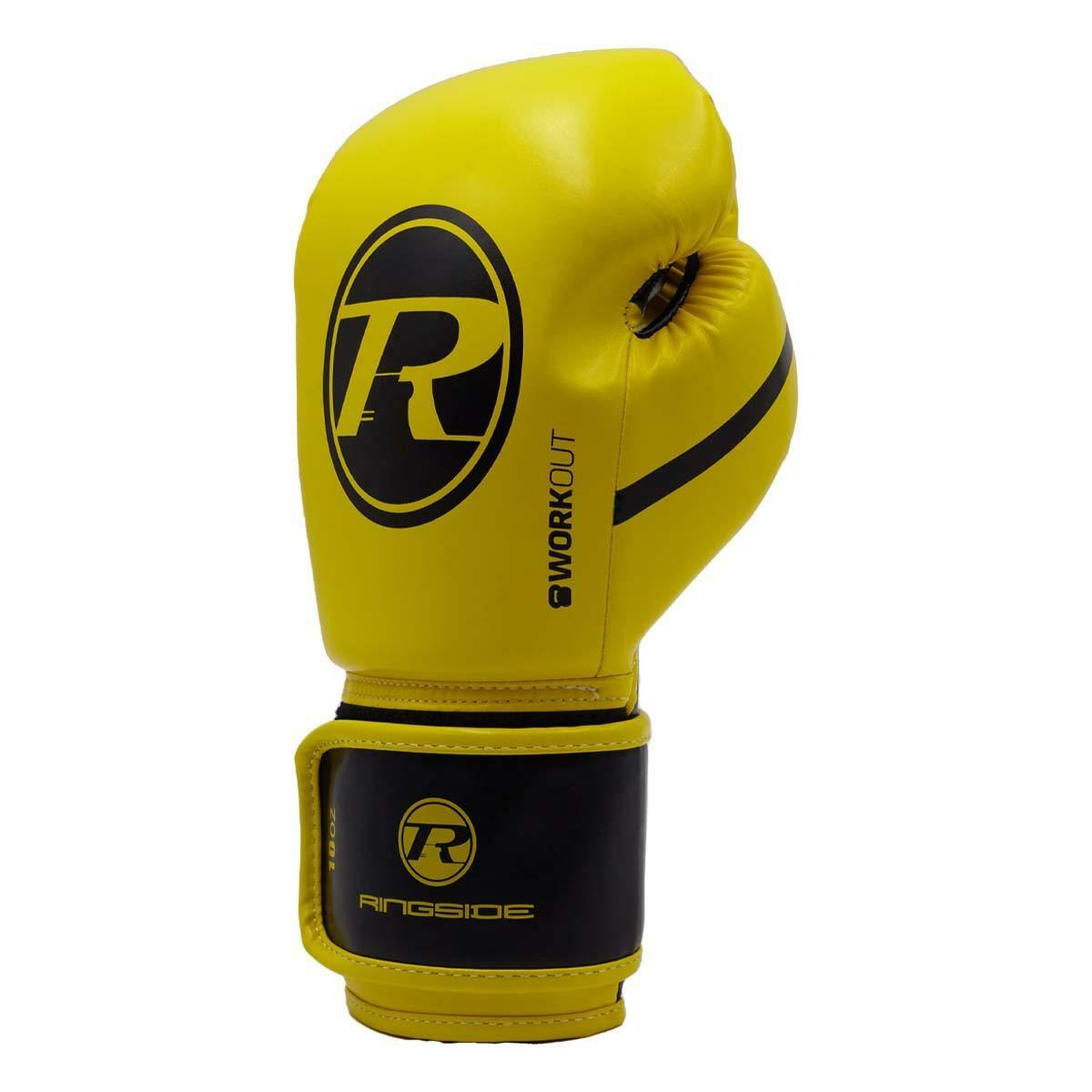 Yellow/Black Ringside Workout Series Exclusive Boxing Gloves from