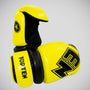 Yellow/Black Top Ten Glossy Block Pointfighter Gloves