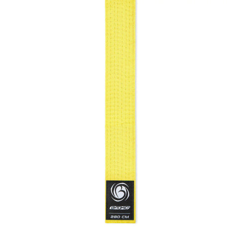 Yellow Bytomic Plain Polycotton Martial Arts Belt Pack of 10