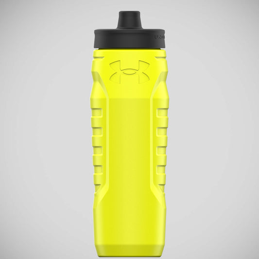 Yellow Under Armour Sideline Squeeze 950ml Sports Bottle