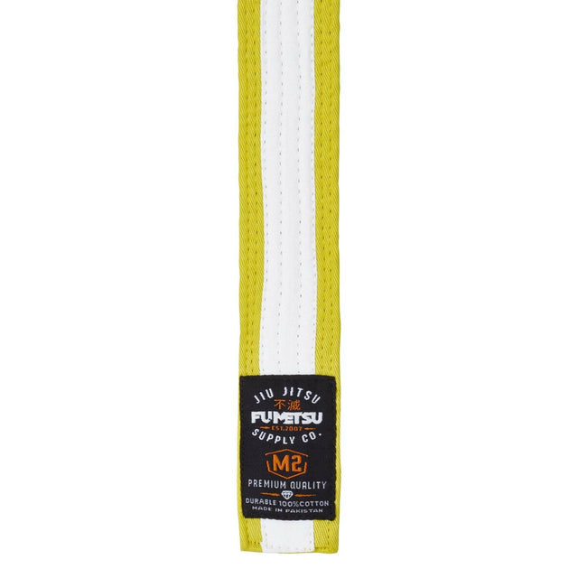 Fumetsu V2 Kids BJJ Belt Yellow/White