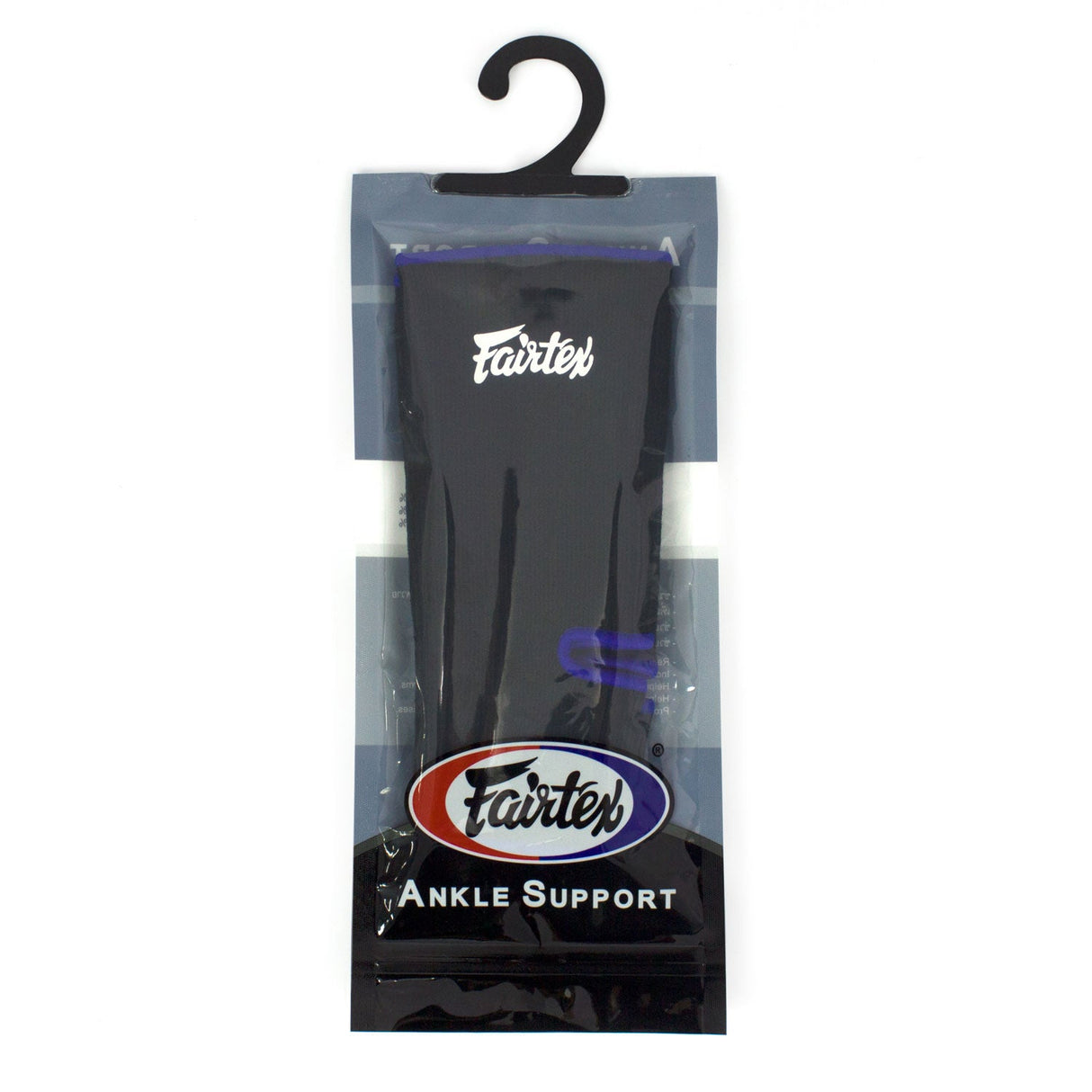 Fairtex AS1 Ankle Supports Black/Blue - Sized