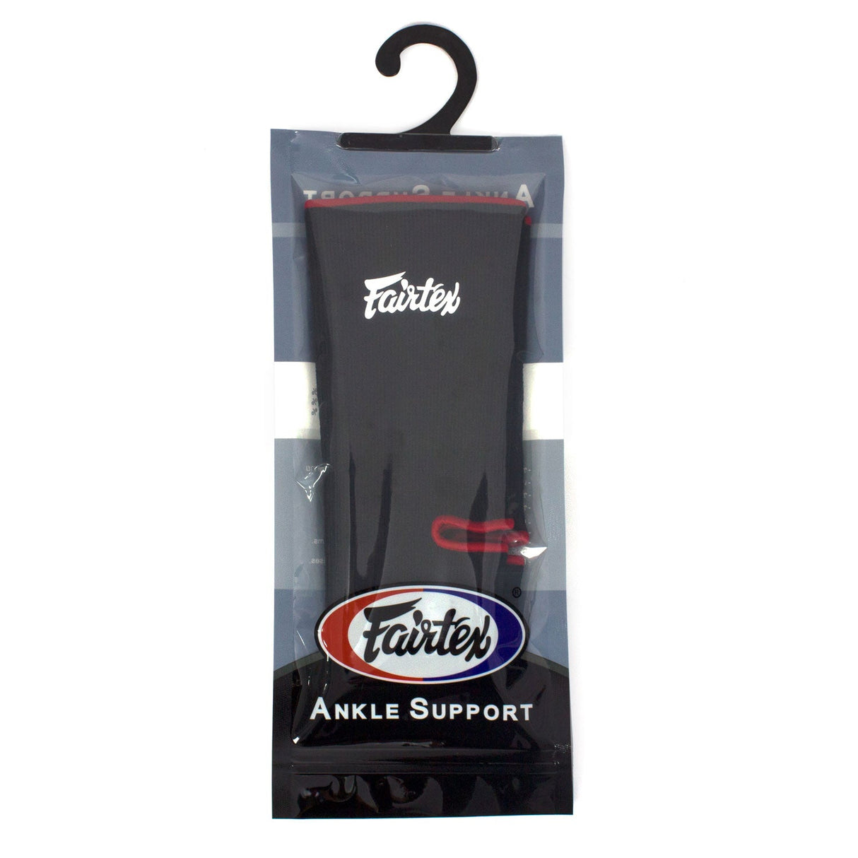 Fairtex AS1 Ankle Supports Black/Red - Sized