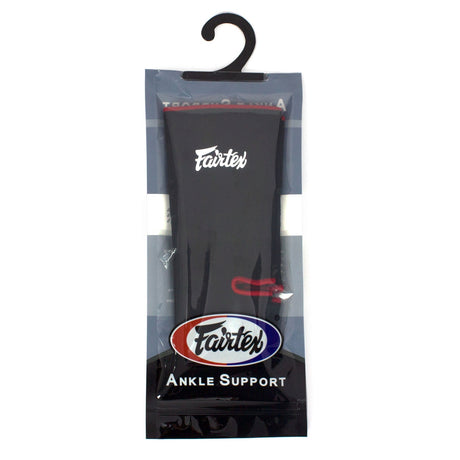 Fairtex AS1 Ankle Supports Black/Red - Sized