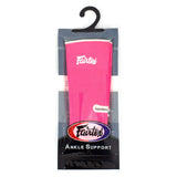Fairtex AS1 Ankle Supports Pink/White