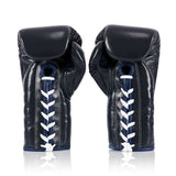 Fairtex BGL6 Lace-Up Competition Boxing Gloves Blue