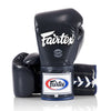 Fairtex BGL6 Lace-Up Competition Boxing Gloves Blue