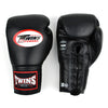 Twins Special BGLL1 Lace-Up Boxing Gloves Black