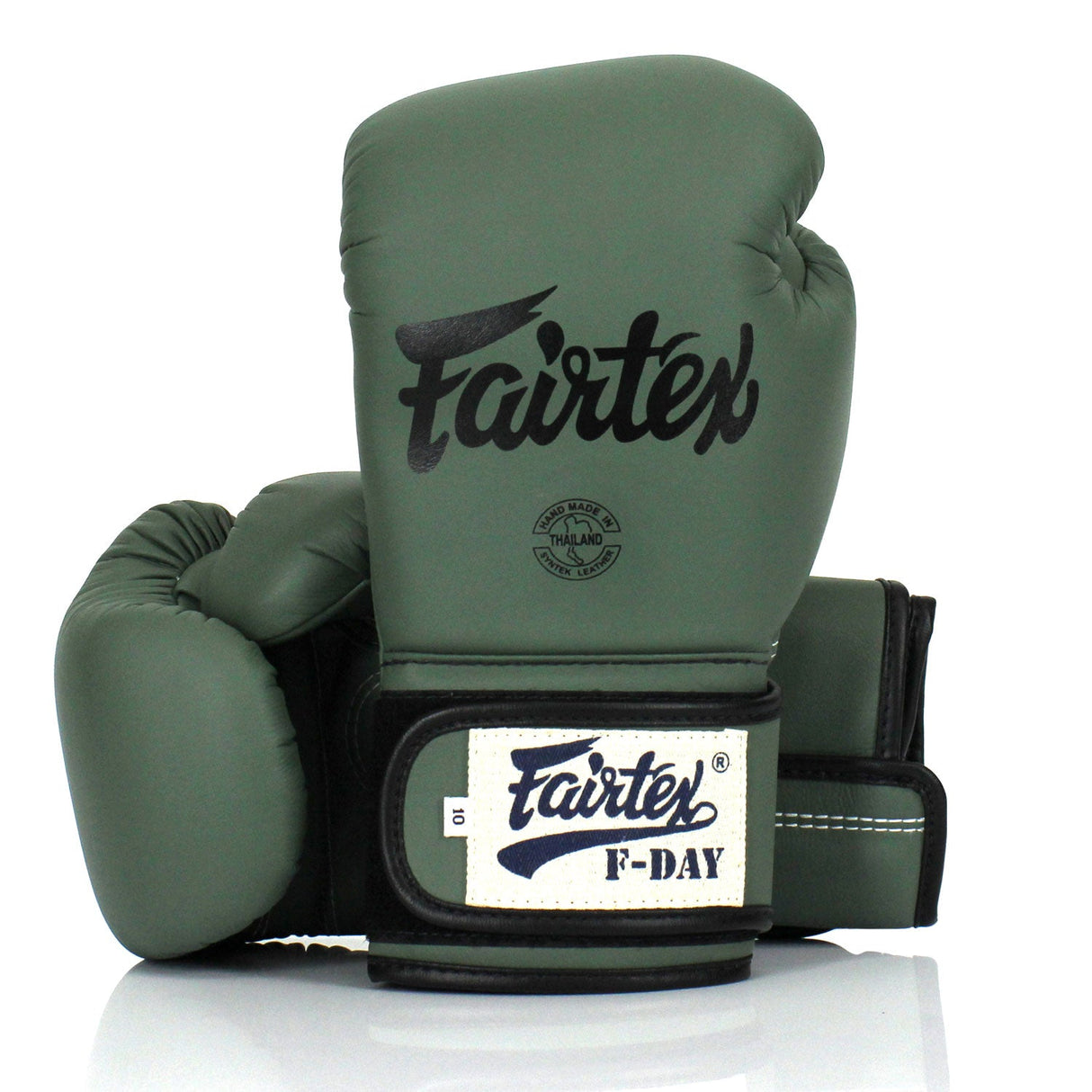 Fairtex BGV11 F-Day Boxing Gloves Olive Green