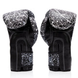 Fairtex BGV14PT Painter Microfibre Boxing Gloves Black/White