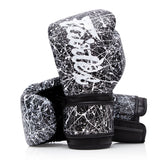 Fairtex BGV14PT Painter Microfibre Boxing Gloves Black/White
