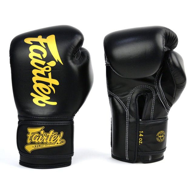 Fairtex BGV18 Super Sparring Boxing Gloves Black