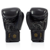 Fairtex BGV19 Deluxe Tight-Fit Boxing Gloves Black