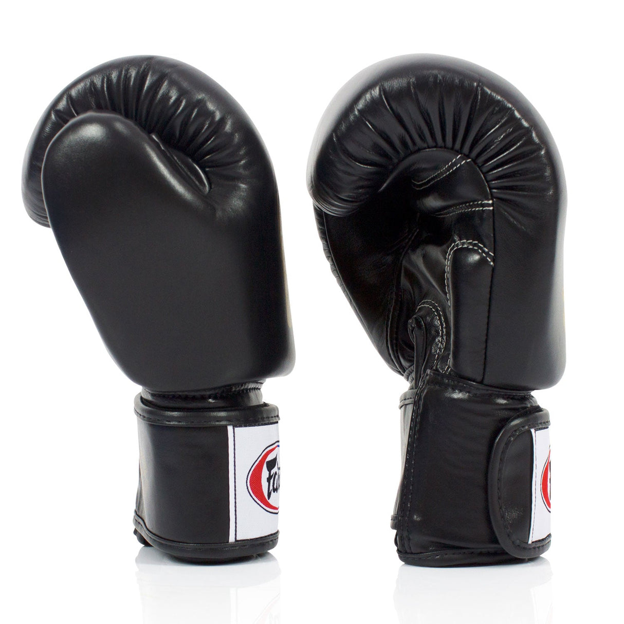 Fairtex BGV19 Deluxe Tight-Fit Boxing Gloves Black