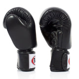 Fairtex BGV19 Deluxe Tight-Fit Boxing Gloves Black