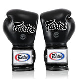Fairtex BGV9 Mexican Style Boxing Gloves Black