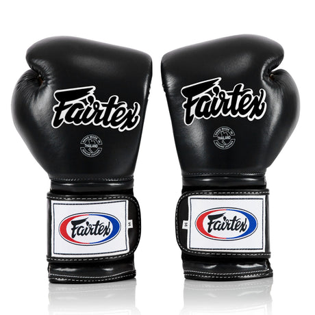 Fairtex BGV9 Mexican Style Boxing Gloves Black