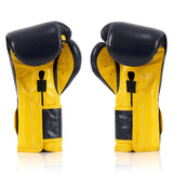 Fairtex BGV9 Mexican Style Boxing Gloves Blue/Yellow