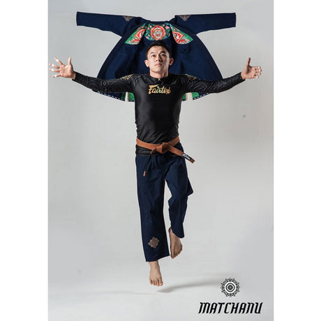 Fairtex BJJ2 Matchanu Premium BJJ Gi Navy