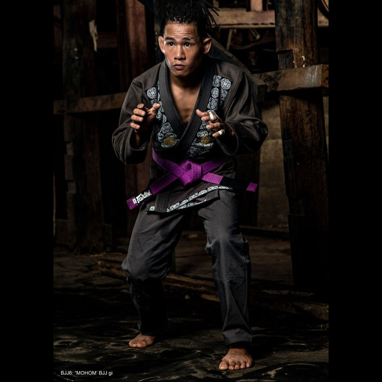 Fairtex BJJ6 Mohom Premium BJJ Gi Grey