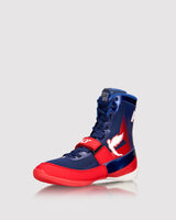 Fly Kids Storm Boxing Boots Blue/White/Red